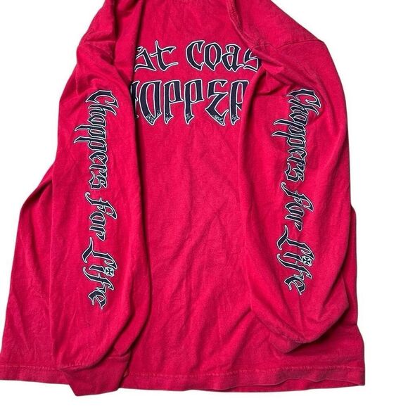 Y2K West Coast Choppers Long Sleeve Shirt Large - Picture 2 of 7